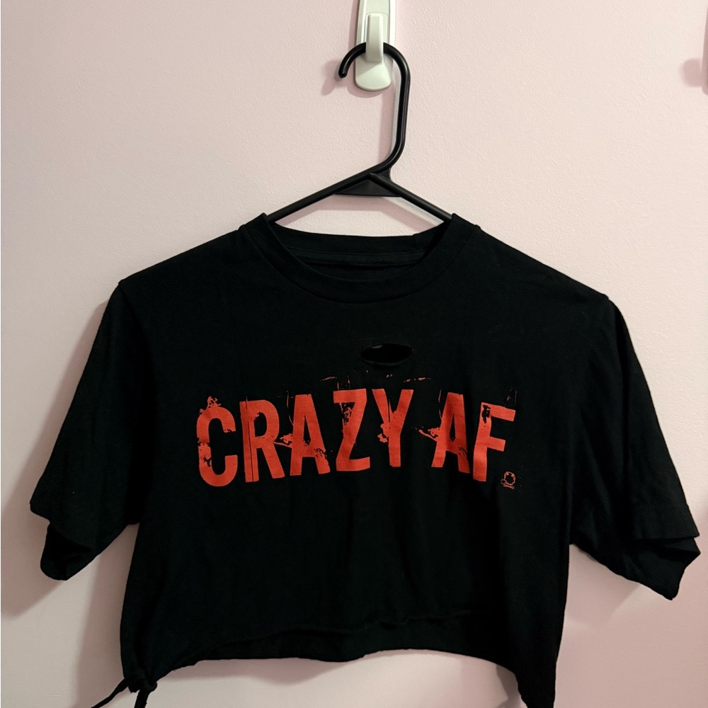 Black Crop Top